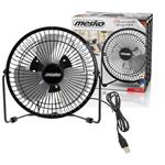 MESKO MS 7322, Stolný ventilátor, USB, 15cm