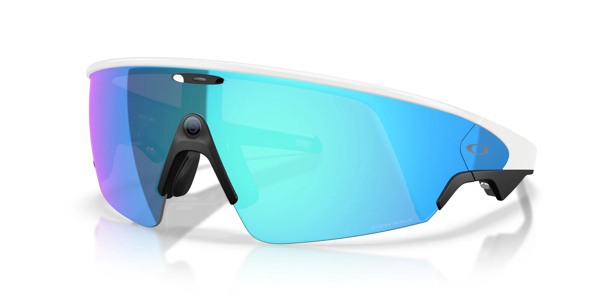 Meta Oakley Vanguard prizm sapphire lenses, white frame OW8001-065