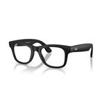 Meta Ray-Ban Gen2 Wayfarer, Matte Black, Clear (Large) RW4012 601SSB53