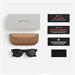 Meta Ray-Ban Gen2 Wayfarer, Shiny Black, Green transitions (Large) RW4012 601/1M53