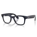 Meta Ray-Ban Gen2 Wayfarer, Shiny cosmic blue, Clear/Sapphire transitions RW4012 6628MF 50-22