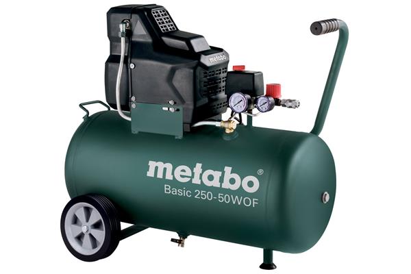 Metabo Basic 250-50 W OF Bezolejový kompresor 50 l nádrž 601535000