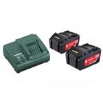 Metabo Basic-Set 2 x 5.2 Ah 685051000