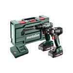 Metabo Combo Set 2.8.1 18V BS+SSD200LTBL (2x2,0Ah, SC 30, metaBOX 145 L) 685193000