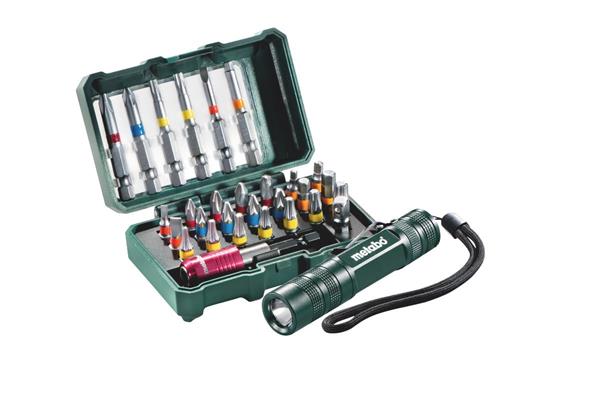 Metabo Sada bitov SP, 29-diel.+Mini Flash light 626721000