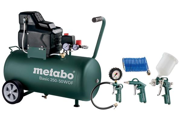 Metabo Set Basic 250-50 W OF + LPZ 4 Set 690988000