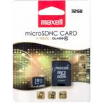 MicroSDHC 32GB CL10 + adpt 854718 MAXELL 4902580745264