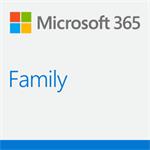 Microsoft 365 Family P10 Mac/Win, 1 Rok, SK 6GQ-01948