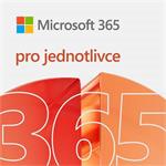 Microsoft 365 pro jednotlivce Slovak - předplatné na 1 rok - krabice EP2-32462