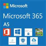 Microsoft CSP Microsoft 365 A5 for students (pro studenty) předplatné 1 rok, vyúčtování měsíčně AAA-73041