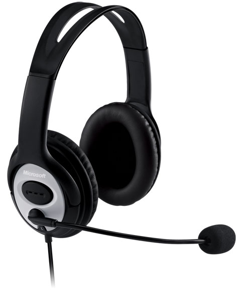 Microsoft LifeChat LX-3000 - Náhlavní souprava - plná velikost - kabelové JUG-00015