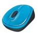 Microsoft Mouse Wireless Mobile 3500, Cyan Blue GMF-00272