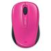 Microsoft Mouse Wireless Mobile 3500, Magenta Pink GMF-00277