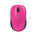 Microsoft Mouse Wireless Mobile 3500, Magenta Pink GMF-00277