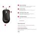 Microsoft Myš Basic Optical Mouse, 800DPI, optická, 3tl., 1 koliesko, čierna, klasická P58-00059