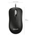 Microsoft Myš Basic Optical Mouse, 800DPI, optická, 3tl., 1 koliesko, čierna, klasická P58-00059