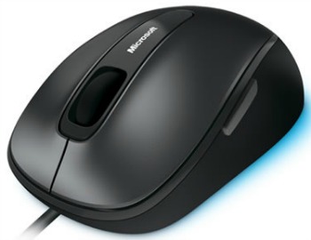 Microsoft Myš Microsoft Comfort Mouse 4500, laserová, BlueTruck, 5tl., 1 koliesko, drôtová (USB), č 4FD-00023