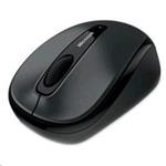 Microsoft Myš Mobile Mouse 3500, 1000DPI, 2.4 [GHz], optická, 3tl., 1 koliesko, bezdrôtová, čierna, GMF-00292