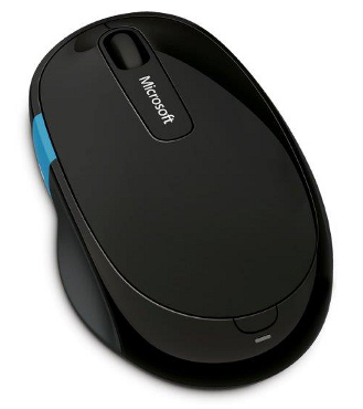 Microsoft Myš Sculpt Comfort Mouse, 4000DPI, 2.4 [GHz], optická, 6tl., 1 koliesko, bezdrôtová, čier H3S-00002