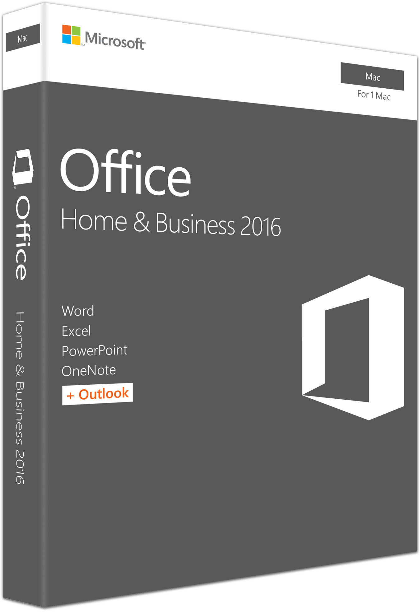 Microsoft Office Mac Home Business 2016 Czech Medialess P2 W6F-00999