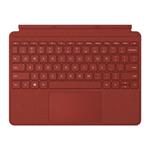 Microsoft Surface Go Type Cover - Klávesnice - s trackpad, akcelerometr - podsvícená - německá - po KCT-00065