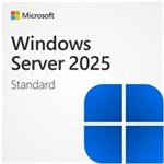 Microsoft Windows Server 2025 Standard - Licence a média - 16 jader - OEI - DVD - 64 bitů - angličtina EP2-25187