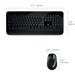 Microsoft Wireless Desktop 2000 - Klávesnice a sada myši - bezdrátový - 2.4 GHz - čeština / slovenš M7J-00013