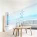 MIDEA Aroma Smart ventilátor MFZ402R0BPW, odnim. DO, teplotný senzor, 4 rýchlostí, 7h progr. časovač,