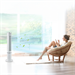 MIDEA Aroma Smart ventilátor MFZ402R0BPW, odnim. DO, teplotný senzor, 4 rýchlostí, 7h progr. časovač,
