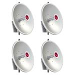MikroTik mANT30 5 GHz Duplex MIMO, 30 dBi, 2x RSMA, precizní držák, pack 4ks MTAD-5G-30D3-4PA