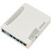 MIKROTIK RouterBOARD 951Ui-2HnD + L4 (600MHz, 128MB RAM, 5xLAN switch, 1x 2,4GHz, plastic case, zdroj) RB951UI-2HND