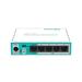 MIKROTIK RouterBOARD HEX lite + L4 (850MHz, 64 MB RAM, 5xLAN switch, plastic case, zdroj) RB750r2