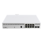MIKROTIK Switch PoE powerhouse with 8x Gigabit PoE-out ports and 2x 10 Gigabit SFP+ ports CSS610-8P-2S+IN