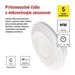 Mikrovlnný senzor prítomnosti IP20 24GHZ 2000W biela 8592920157176