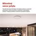 Mikrovlnný senzor prítomnosti IP20 24GHZ 2000W, biela 8592920157190