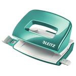 Mini děrovačka Leitz NeXXt 5060, ledově modrá 50601051