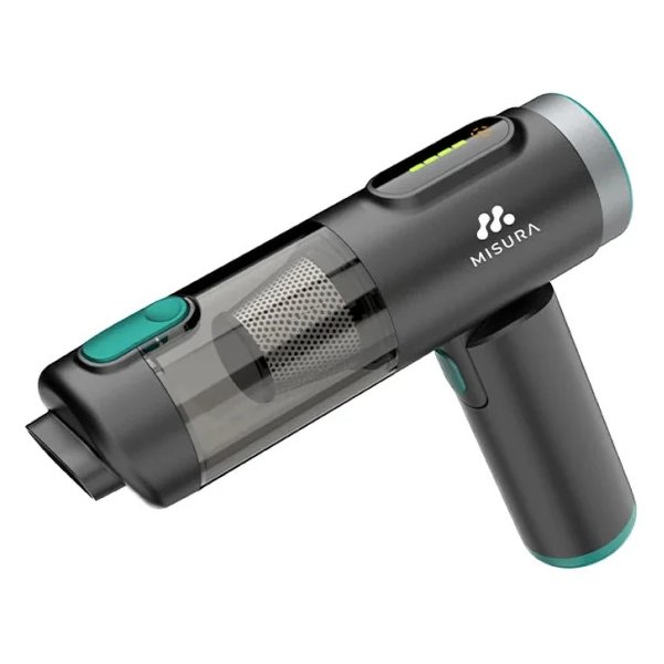 MISURA bezdrátový vysavač do auta MA01 Pro, skládací, přenosný, sací tlak 19000 Pa, baterie 7800 mAh, USB-C, če P26F1B01