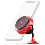 MISURA držák mobilu s el. přísavkou a bezdrátovým nabíjením MA05 - červený P22WCH101R01