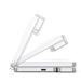 Mobile Origin Qi2 CompactStand 3-in-1 - White/Silver CMSTQ2-31-WHT