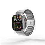 Mobile Origin remienok Titanium Band pre Apple Watch Ultra - Natural Titanium AWTB-TITAN-SLV