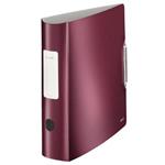 Mobilní pořadač Leitz 180° Active STYLE, 75 mm, granátově červená 11080028