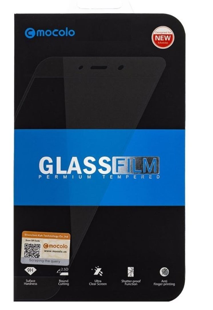 Mocolo 5D Tvrzené Sklo Black Samsung S22 Ultra 8596311174452