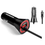 MODECOM Autonabíjačka Quick Charge s podsvietením, USB + Typ C, ZT-MC-KULC-02