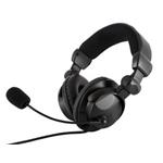 Modecom MC-826 HUNTER headset, herní sluchátka s mikrofonem, černá S-MC-826-HUNTER