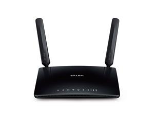 Modem TP-Link TL-MR6400 LTE s WiFi routerem, 3x LAN, 1x WAN, 1x slot SIM, 300Mbps 2,4