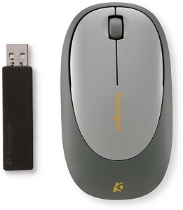 MOUSE KENSINGTON Ci75m wireless + kabel GreyYellow 72297