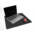 Mouse pad black 450 x 400 mm glass coati, Mouse pad black 450 x 400 mm glass coati 12149