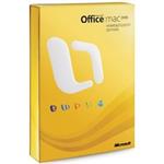 MS Office Mac Home Student 2008 English DVD GZA-00006
