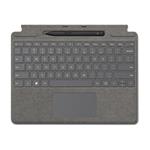 MS Surface Pro Keyboard bundle Com, ENG/British, UK/Ireland, Platinum 8X8-00166