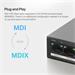 MS126CP24-Port 10/100 Mbps + 2-Port Gigabit Rackmount Switch with 24-Port PoE+